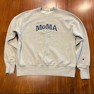 Vintage MoMa Musuem Of Modern Art Crewneck Sweatshirt Champion Reverse Weave M